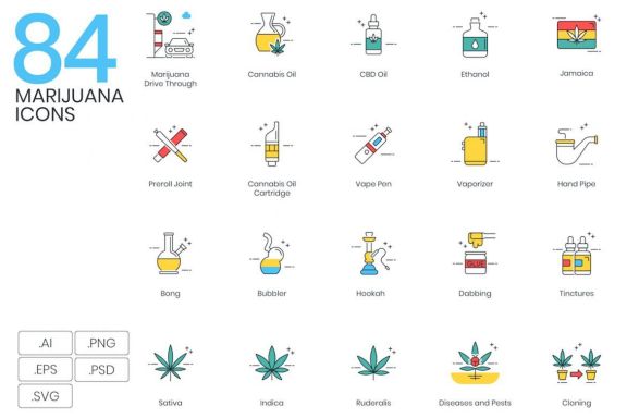 1200+ Icons - colorPOP Vector Bundle
