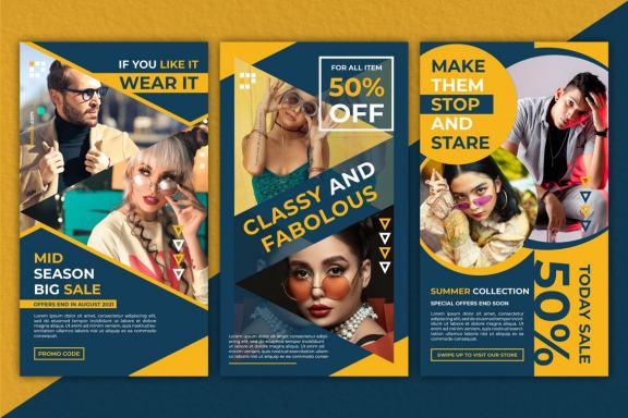 Fashion - Animated Instagram Stories