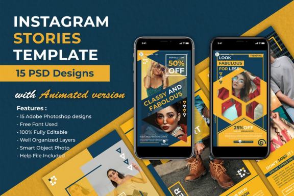 Fashion - Animated Instagram Stories