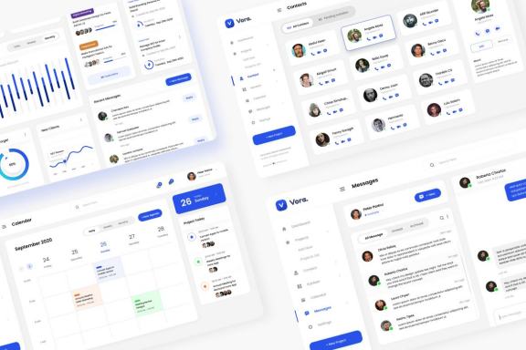 Vora - Saas Admin Dashboard UI Design Template
