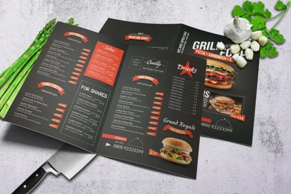 Grill BBQ Menu Bundle