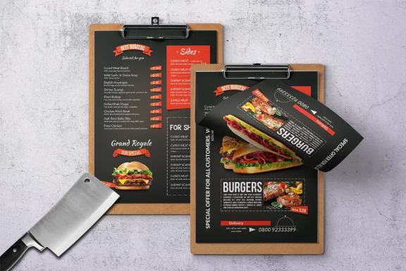 Grill BBQ Menu Bundle