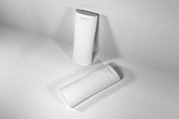 Realistic Lotion Cream and Shampoo Bottle Mockup