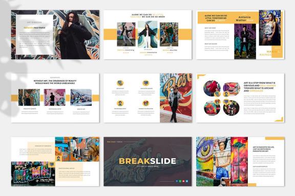 Imajinassi – Free Business Google Slides Template