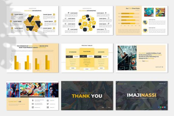 Imajinassi – Free Business Google Slides Template