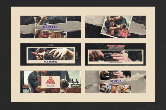 Barbeshop V3 Facebook Ads Banner
