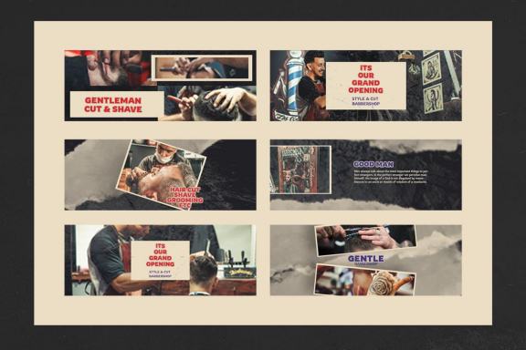Barbeshop V3 Facebook Ads Banner