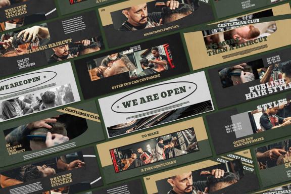 Barbershop V4 Facebook Ads Banner