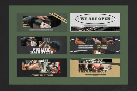 Barbershop V4 Facebook Ads Banner