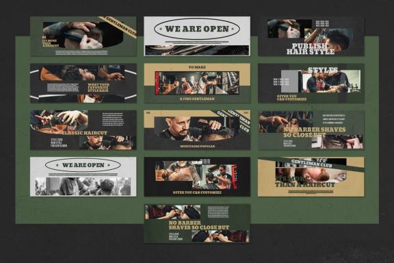 Barbershop V4 Facebook Ads Banner