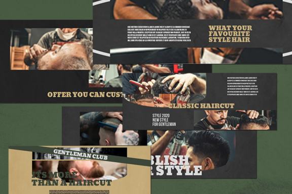Barbershop V4 Facebook Ads Banner