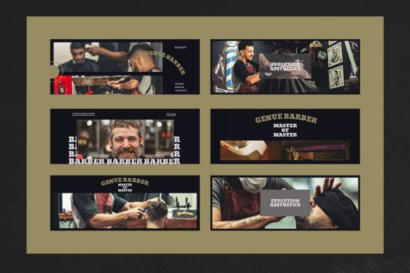 Barbershop V5 Facebook Ads Banner