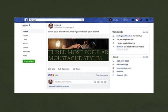 Geniue Barbershop Facebook Ads