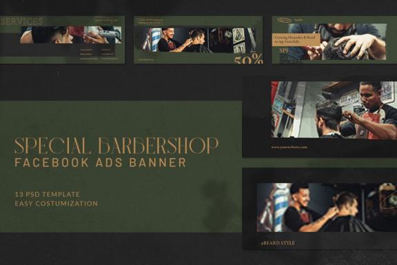 Special Barbershop Facebook Ads