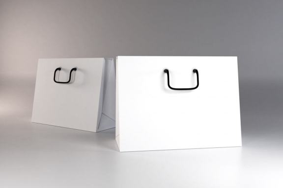 Realistic Shopping Bag Mockup Template