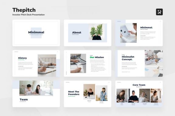 Minimmal – Minimalist Power Point Presentation