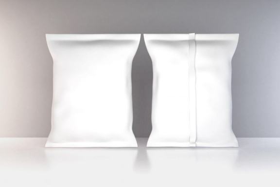 Realistic Snack Packaging Mockup Template