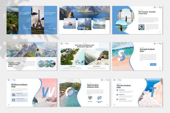Vacansie - Travel Agency Powerpoint Template