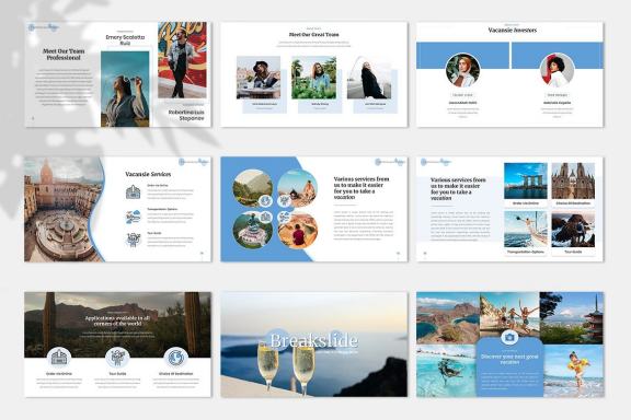 Vacansie - Travel Agency Powerpoint Template
