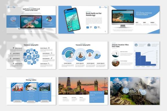 Vacansie - Travel Agency Powerpoint Template