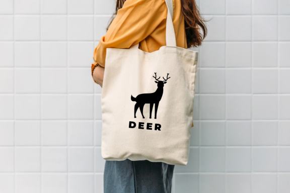 Silhouettes of deer