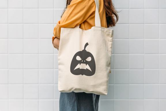 Silhouettes of pumpkin