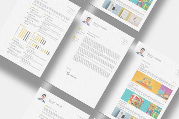 FREE CV Resume Set