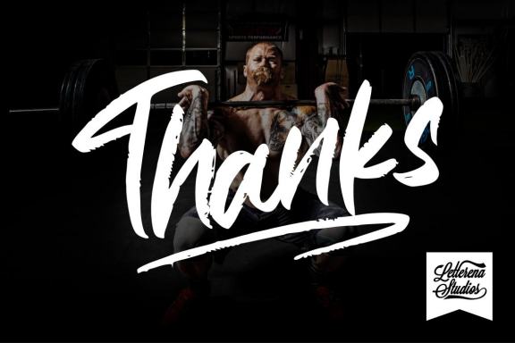 Padrox - Handwritten Brush Font