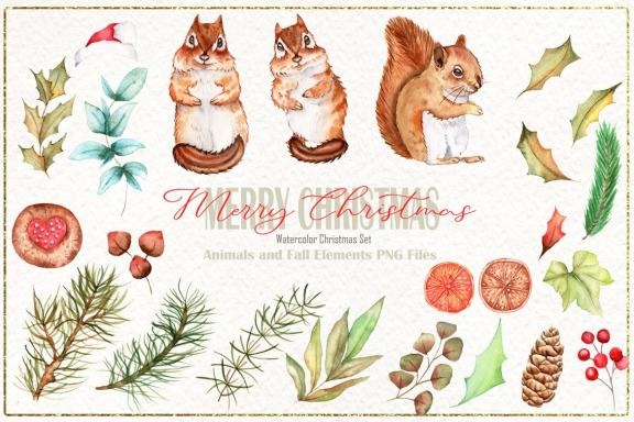 Christmas Watercolor Collection
