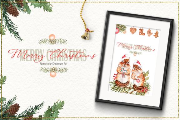 Christmas Watercolor Collection