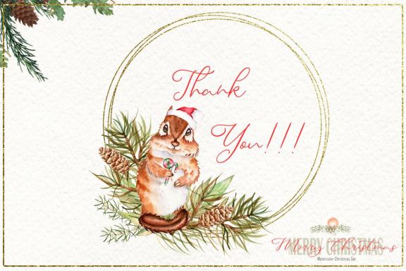 Christmas Watercolor Collection