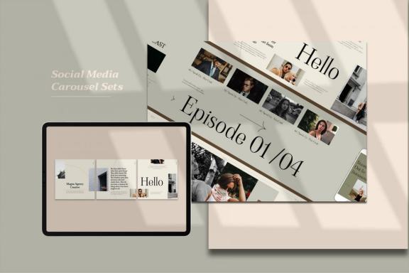 Carousel Sets Podcast Agent