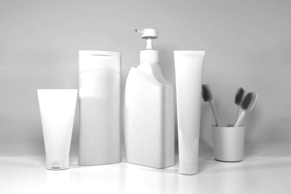 Free Bath Kit Mockup Template