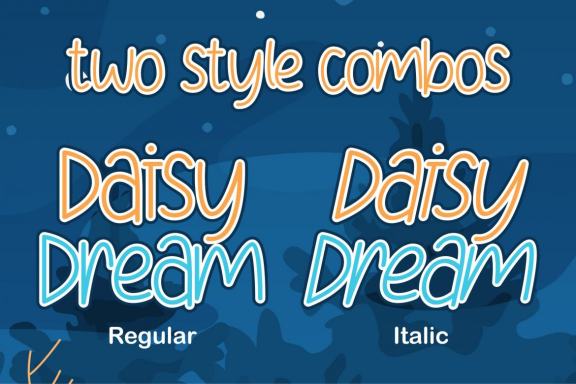 Daisy Dream - Crafting Kids Font