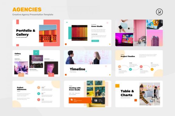 Agencies - Creative Agency Google Slides Presentation