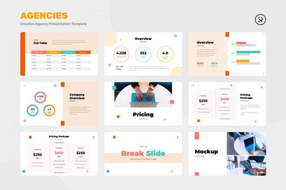 Agencies - Creative Agency Google Slides Presentation