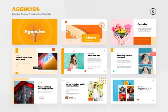 Agencies - Creative Agency Google Slides Presentation