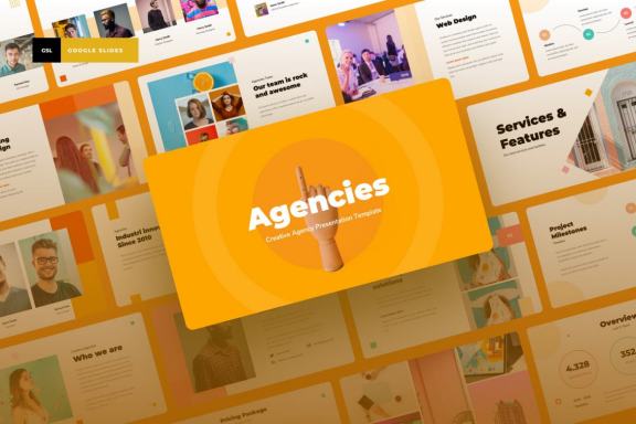 Agencies - Creative Agency Google Slides Presentation