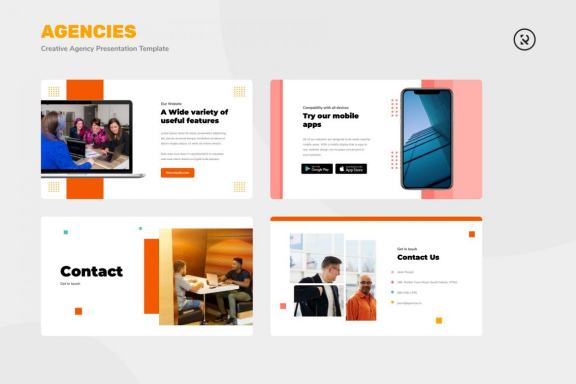 Agencies - Creative Agency Google Slides Presentation