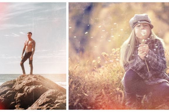 117 Retro Summer Photo Overlays