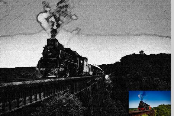 Pencil Drawing Photoshop Action