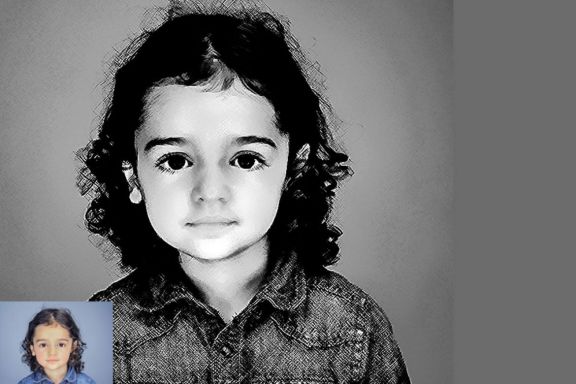 Pencil Drawing Photoshop Action