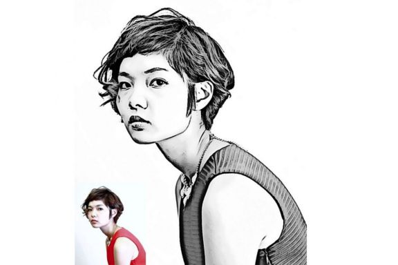 Pencil Drawing Photoshop Action