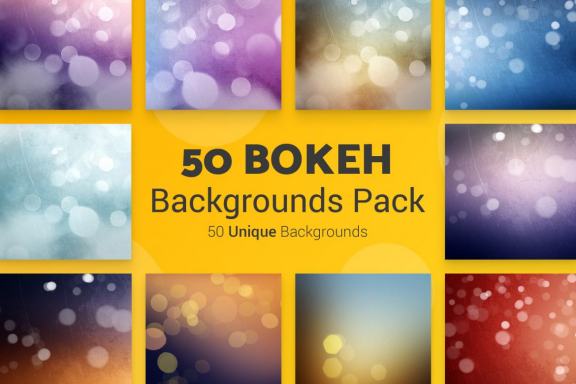 50 Bokeh Backgrounds