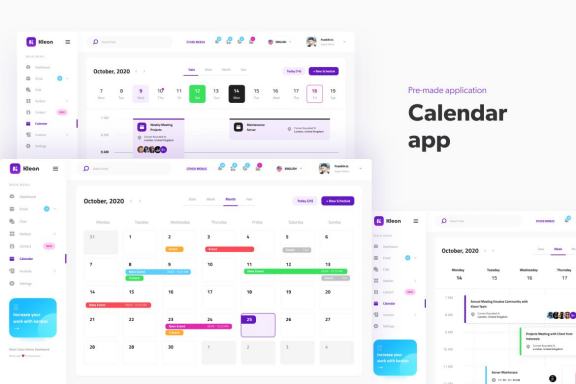 Kleon - Clean Admin Panel Dashboard UI Template