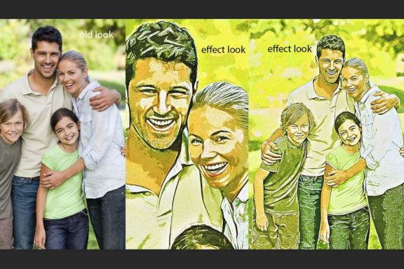 Abstract Art Photoshop Action