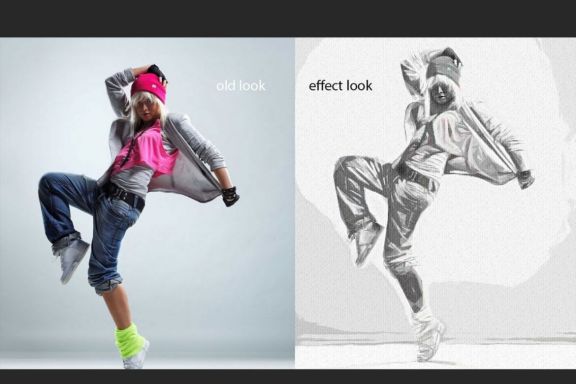 Abstract Art Photoshop Action
