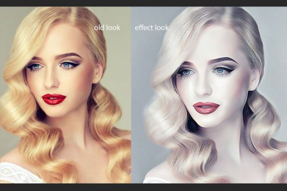 Retouching HDR Photoshop Action