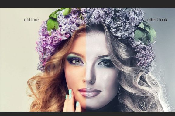 Retouching HDR Photoshop Action