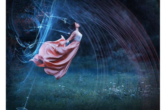 50 Mystical Ice Light Photo Overlays